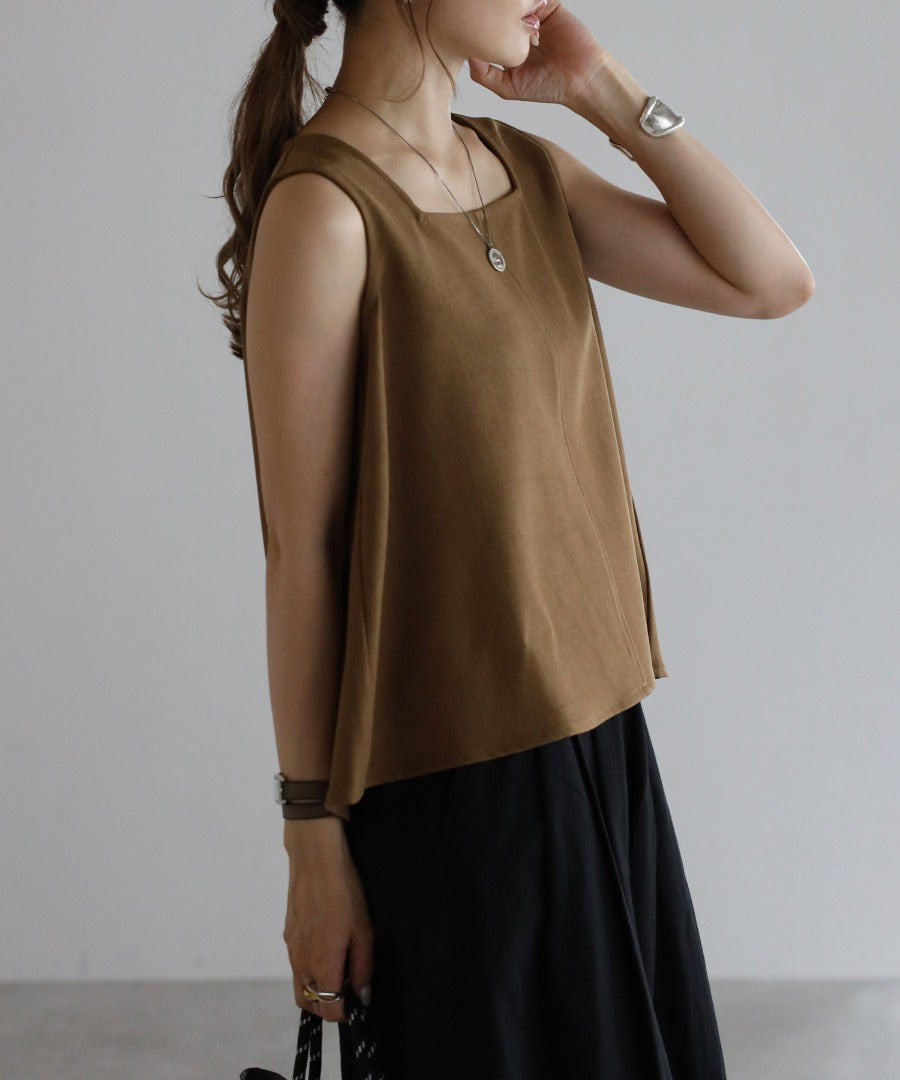 Square Neck Sleeveless Blouse [LADIES] 21