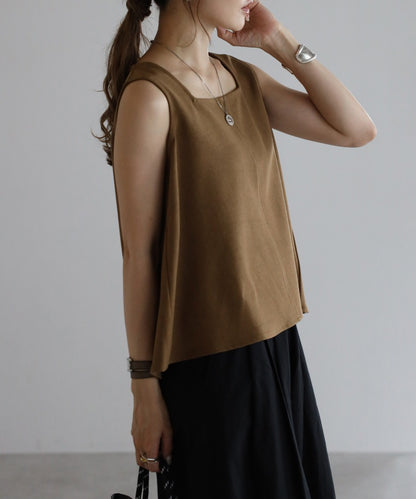 Square Neck Sleeveless Blouse [LADIES] 21