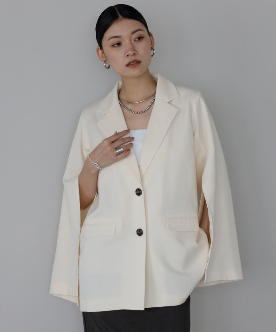 Belted Sleeve Slit Jacket [LADIES] 9