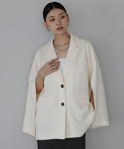 Belted Sleeve Slit Jacket [LADIES] 9