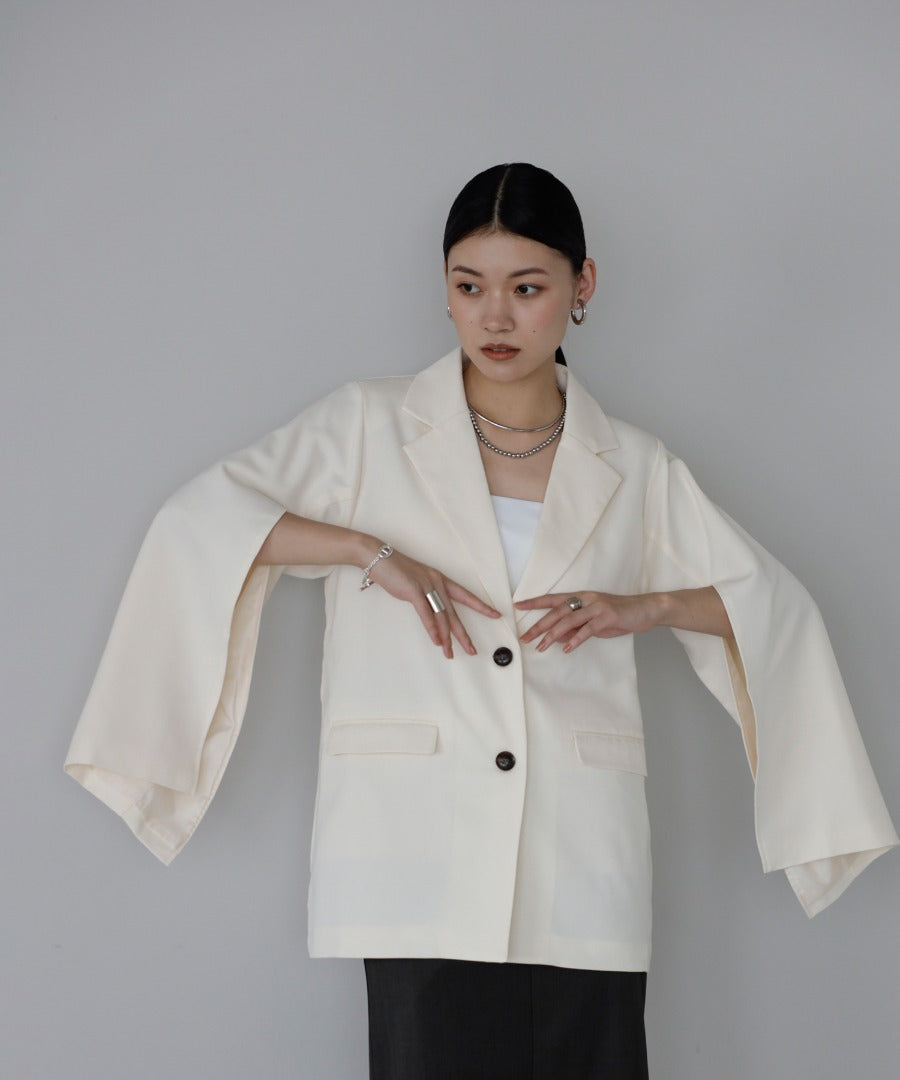 Belted Sleeve Slit Jacket [LADIES] 11