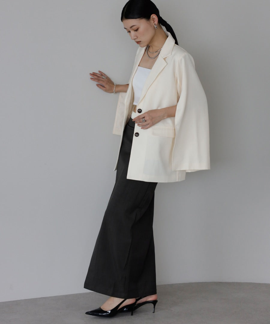 Belted Sleeve Slit Jacket [LADIES] 12