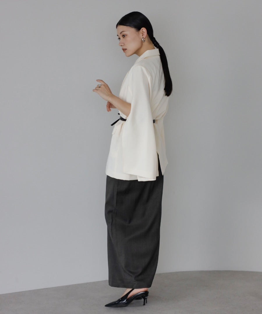 Belted Sleeve Slit Jacket [LADIES] 17
