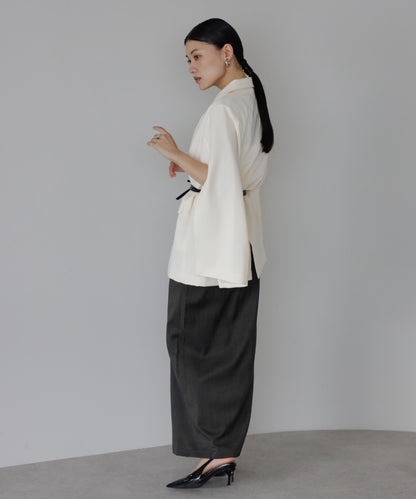 Belted Sleeve Slit Jacket [LADIES] 17