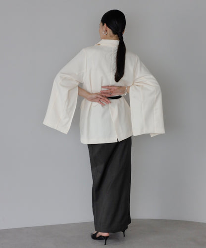 Belted Sleeve Slit Jacket [LADIES] 19