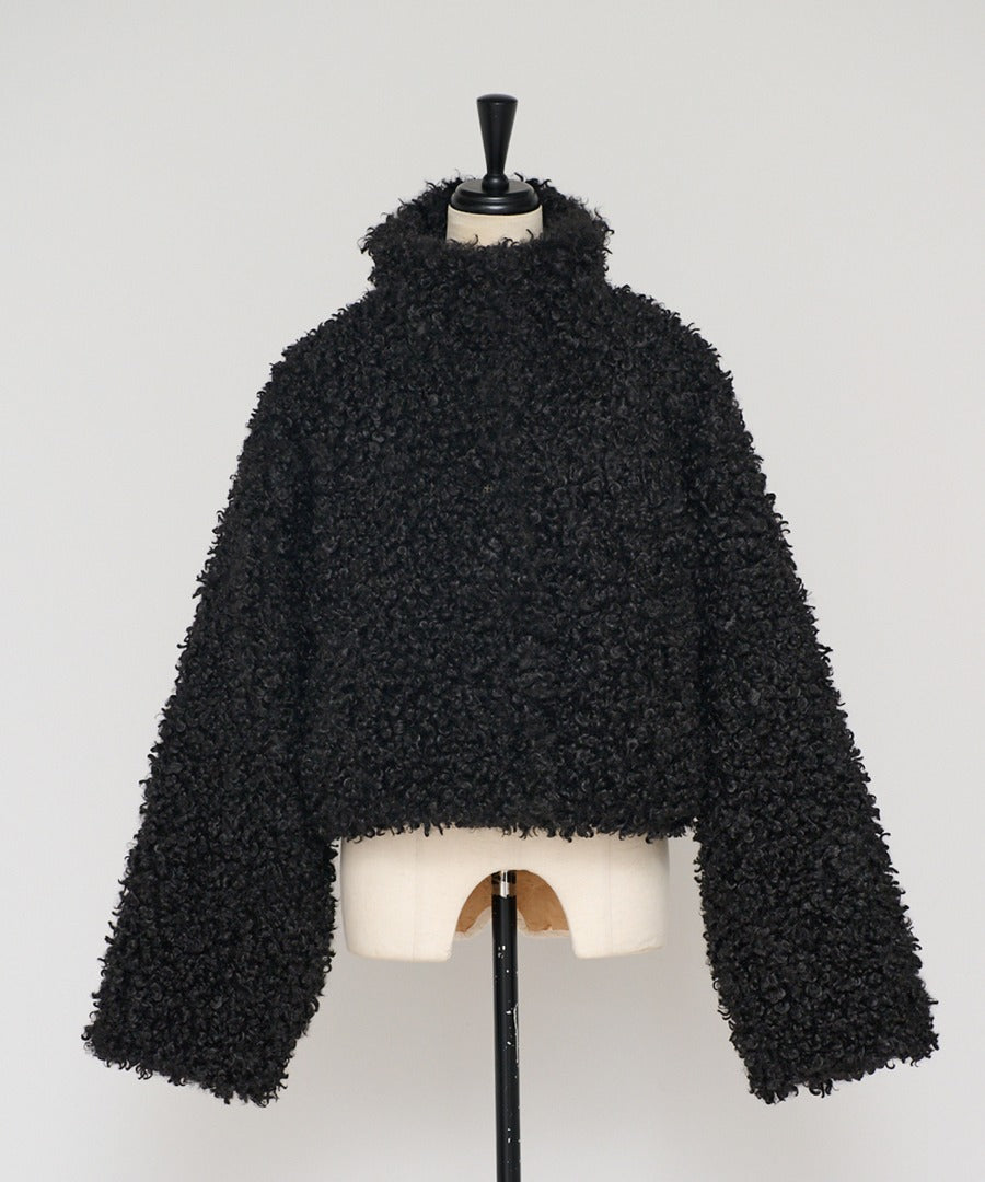 Poodle Boa 2Way Collar Coat [LADIES] 29