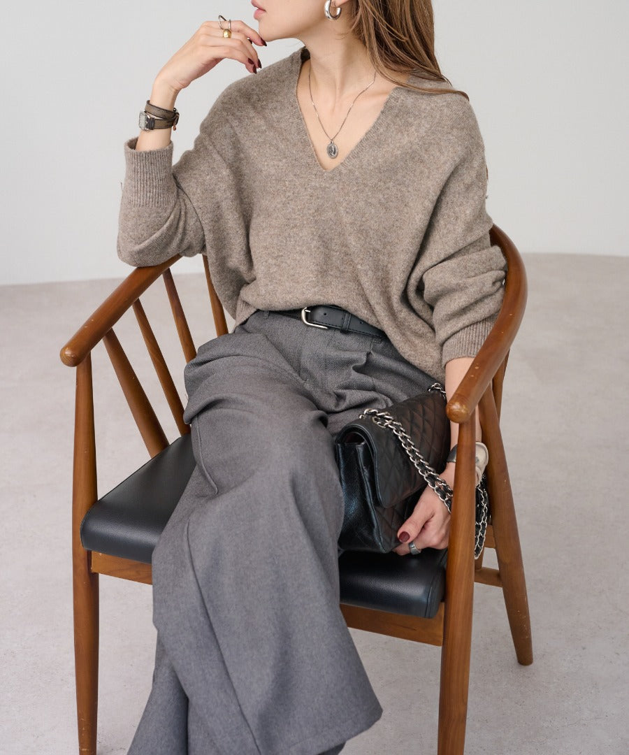 Plate Drape Knit [LADIES] 1