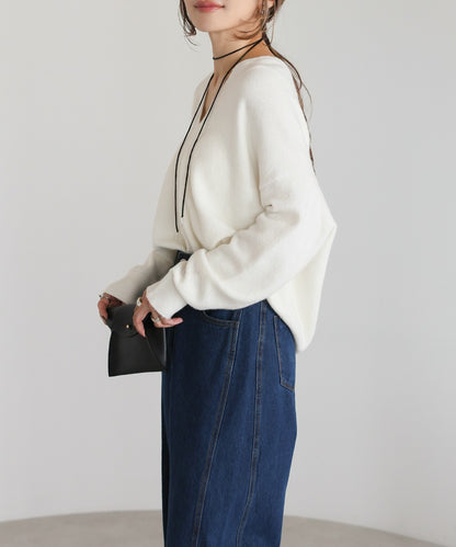 Plate Drape Knit [LADIES] 16