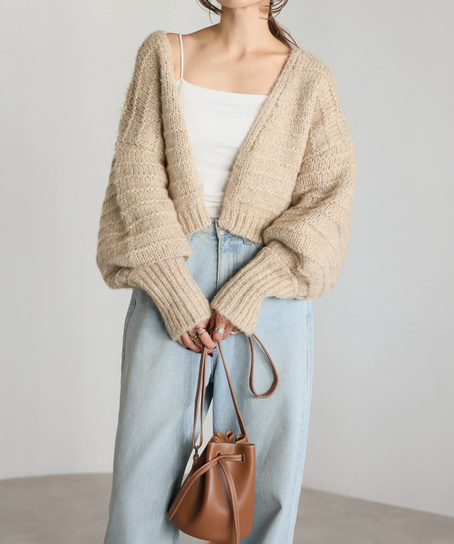 Alpaca Touch Knit Cardigan [LADIES] 1
