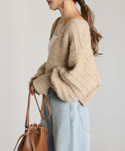 Alpaca Touch Knit Cardigan [LADIES] 3