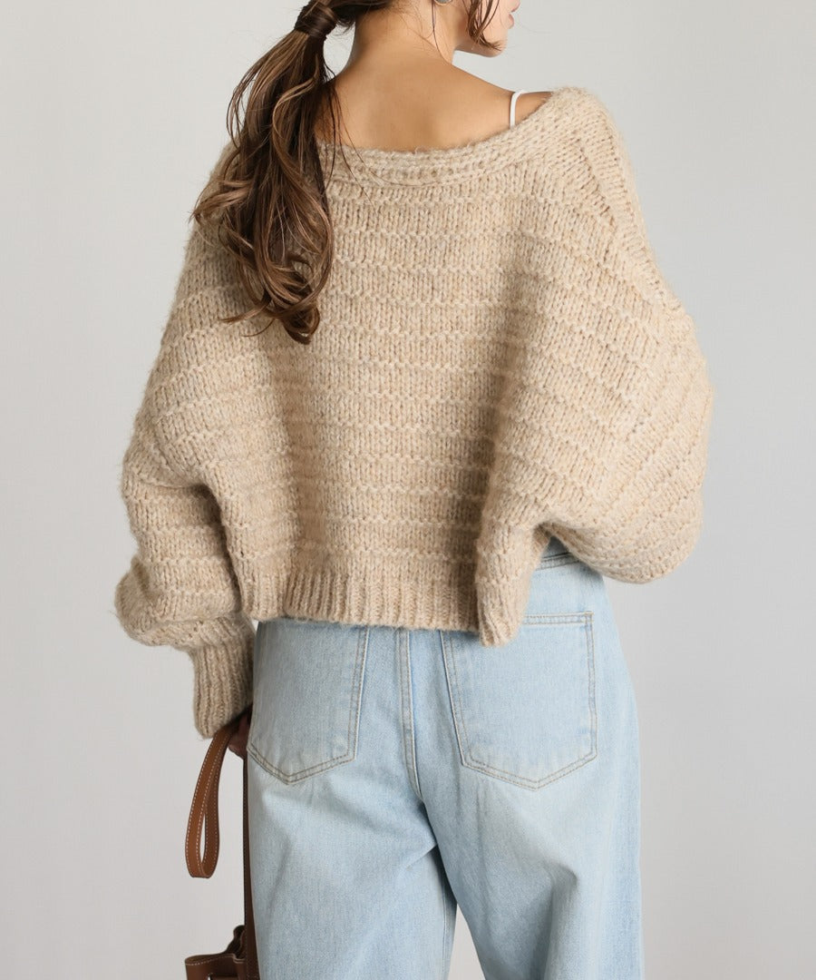 Alpaca Touch Knit Cardigan [LADIES] 5