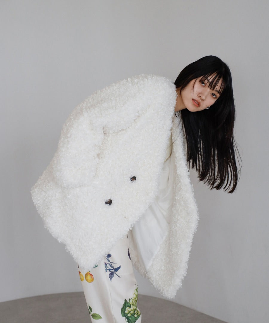 Sheep-Like Faux Fur Jacket [LADIES] 14
