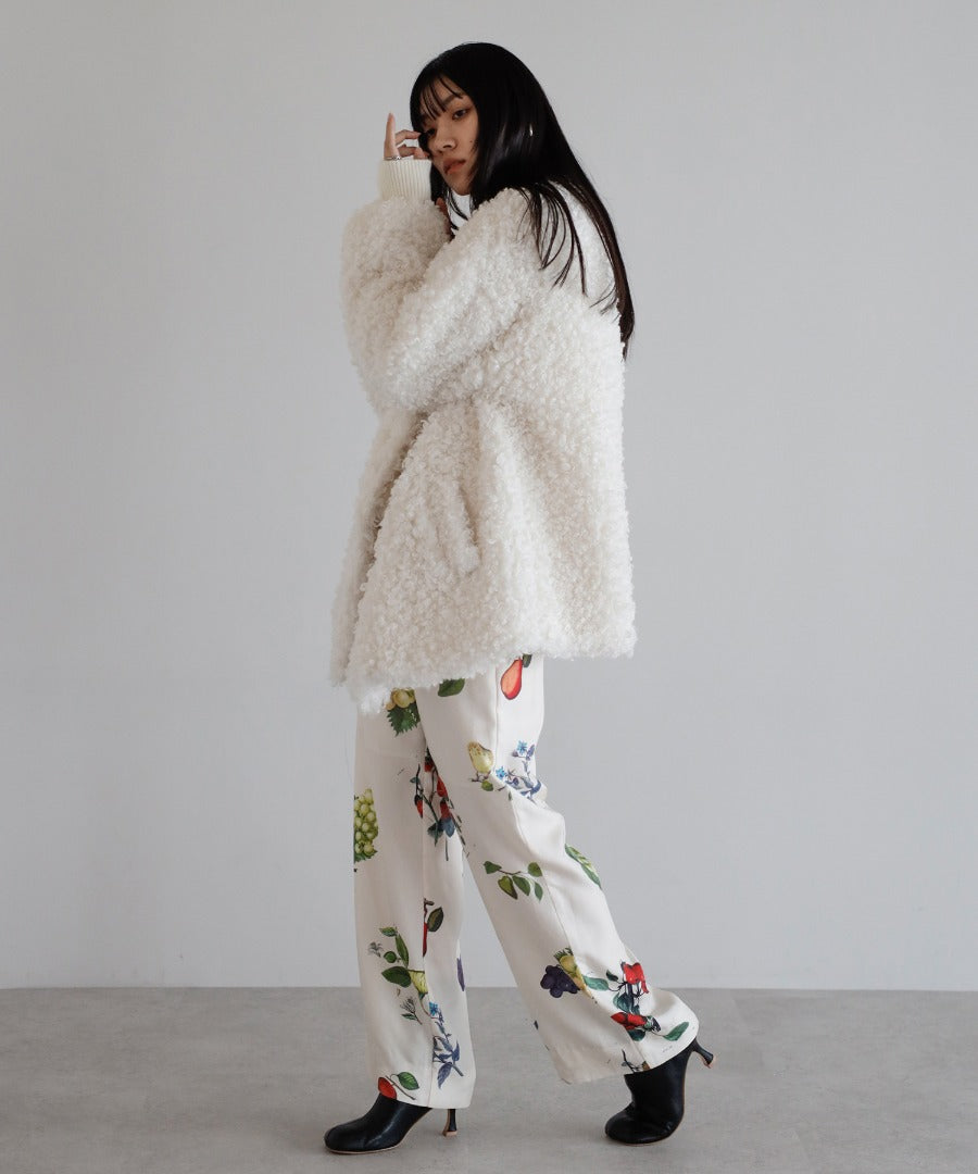 Sheep-Like Faux Fur Jacket [LADIES] 15