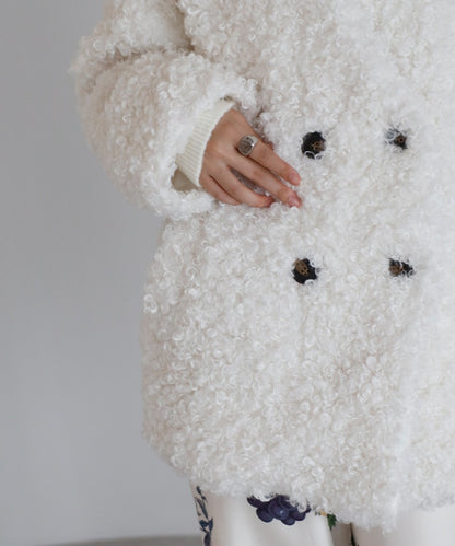 Sheep-Like Faux Fur Jacket [LADIES] 18