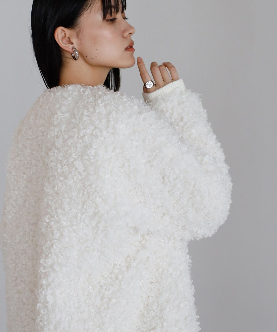 Sheep-Like Faux Fur Jacket [LADIES] 19