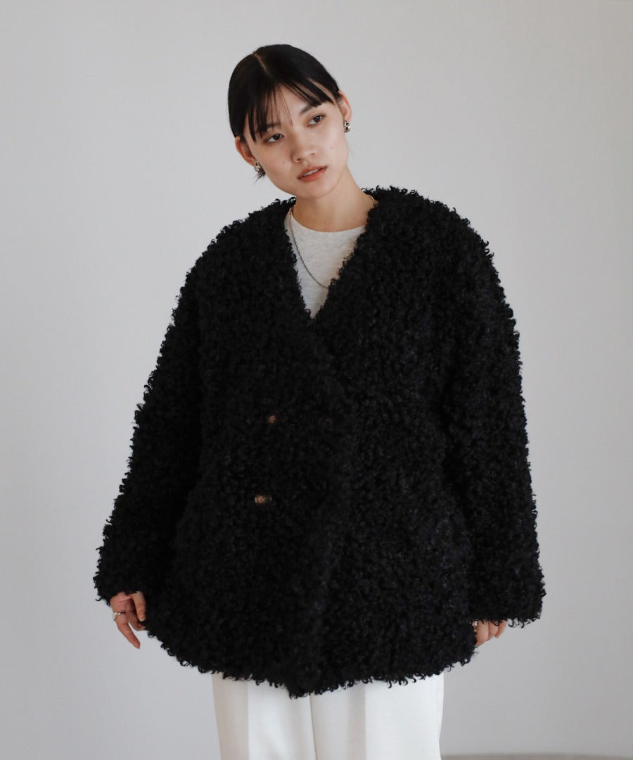 Sheep-Like Faux Fur Jacket [LADIES] 20
