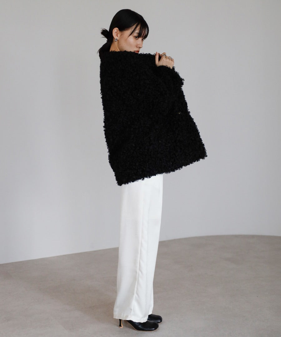 Sheep-Like Faux Fur Jacket [LADIES] 23