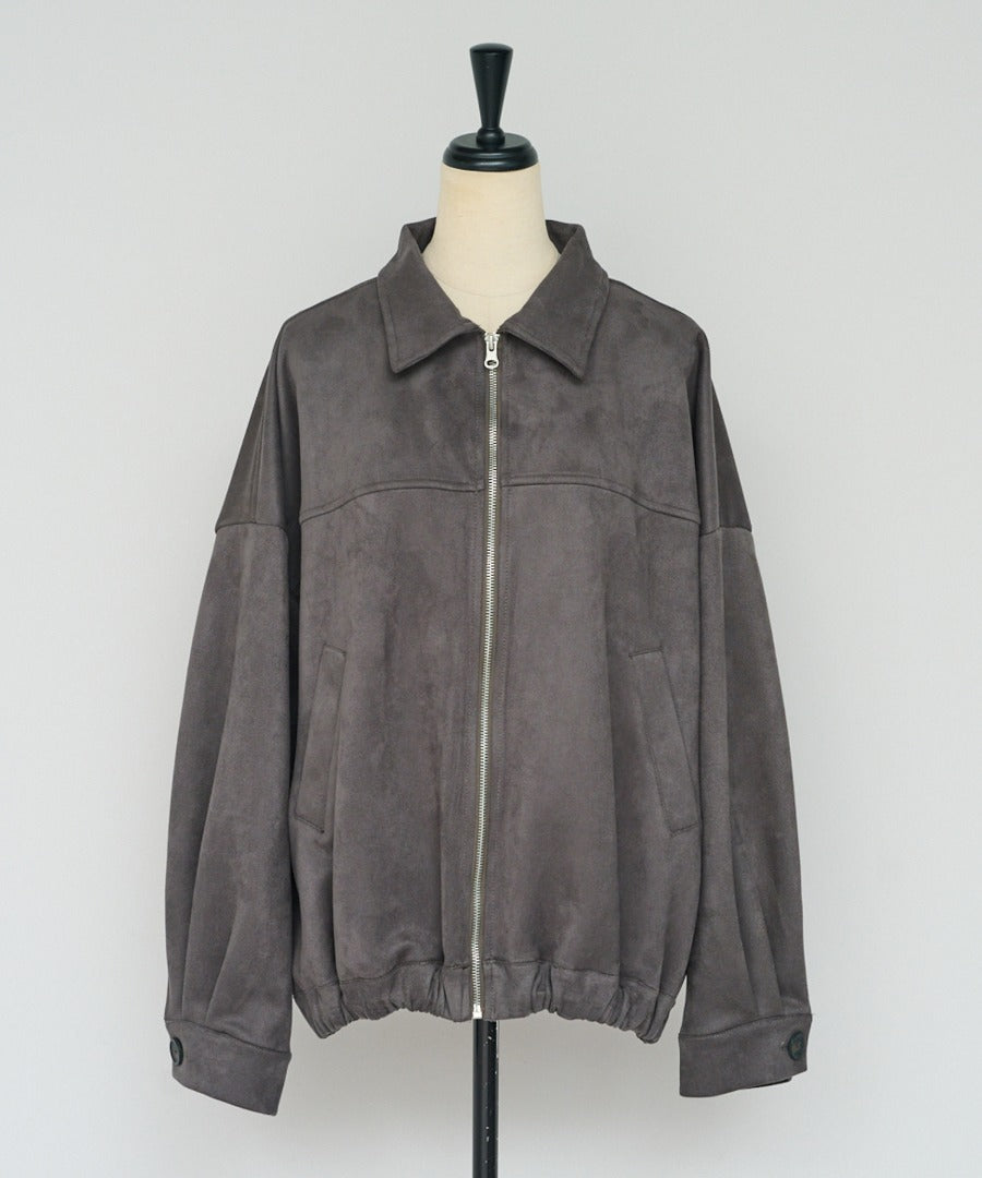 Faux Suede Zip Jacket [LADIES] 29
