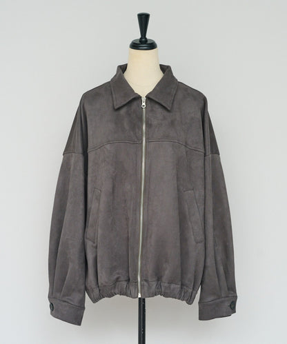 Faux Suede Zip Jacket [LADIES] 29