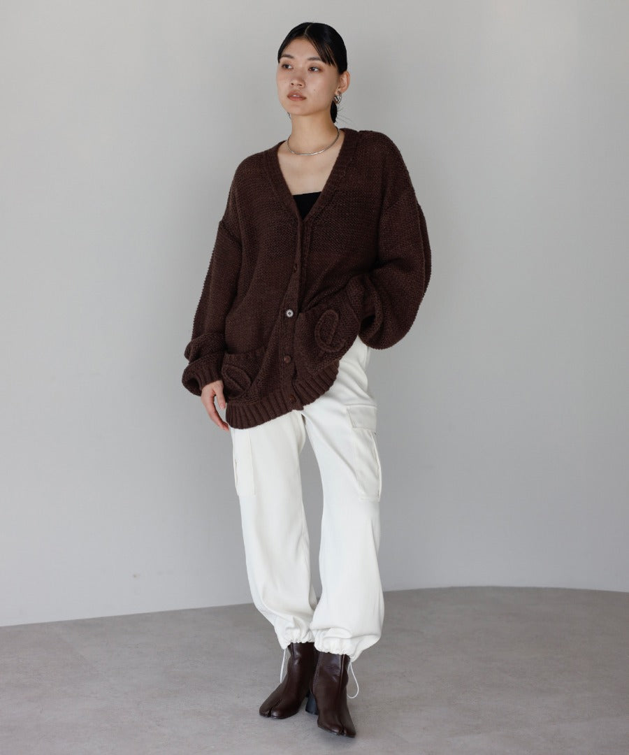 Cord Embroidery Cardigan [LADIES] 2