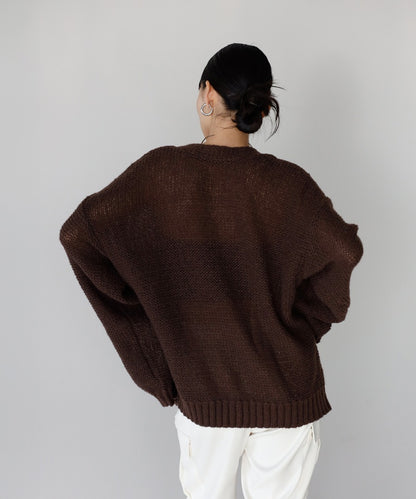 Cord Embroidery Cardigan [LADIES] 7