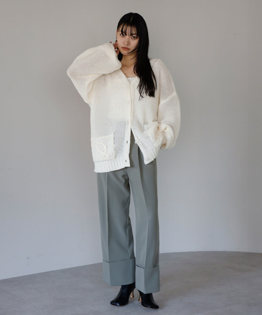 Cord Embroidery Cardigan [LADIES] 9