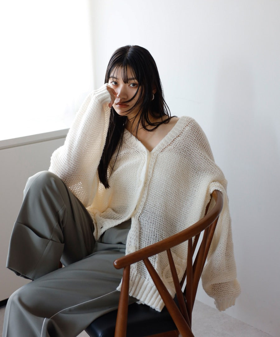 Cord Embroidery Cardigan [LADIES] 10