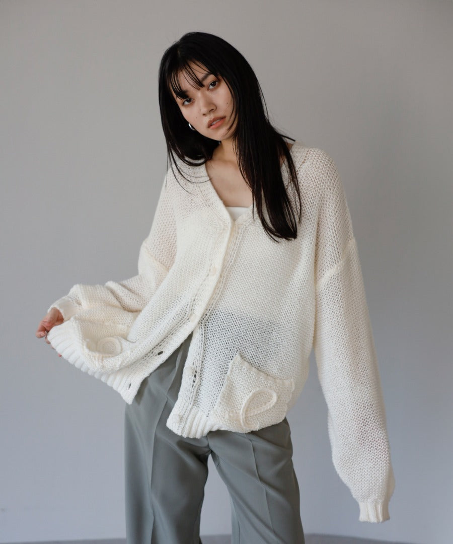 Cord Embroidery Cardigan [LADIES] 12