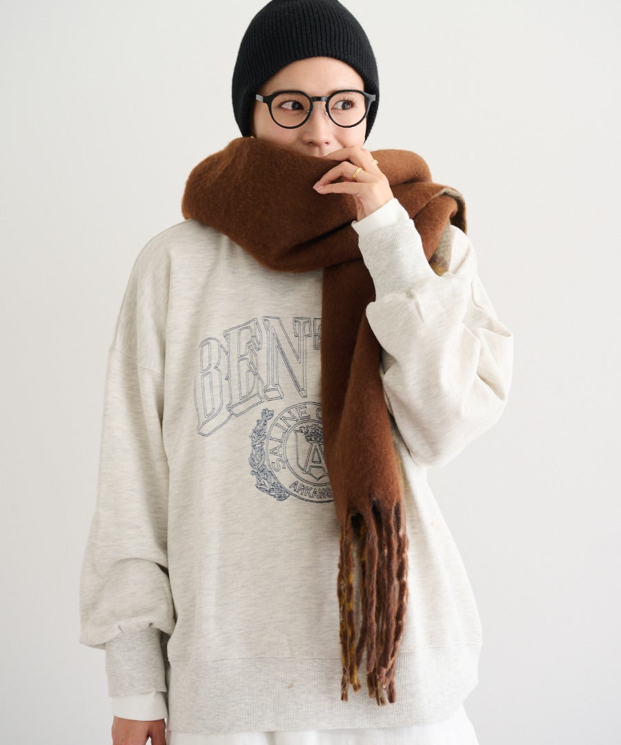Reversible Check Pattern Muffler [LADIES] 7