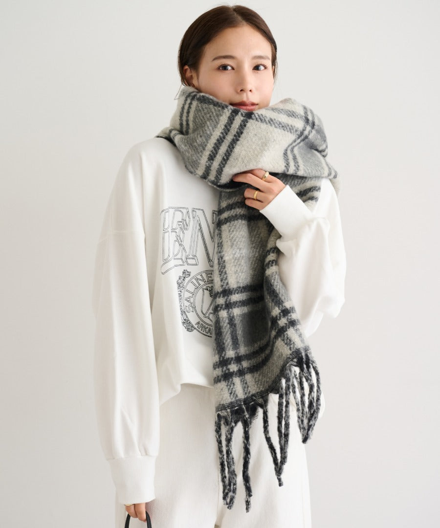 Reversible Check Pattern Muffler [LADIES] 12