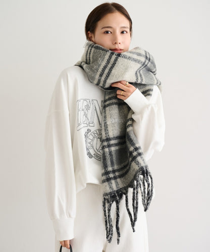 Reversible Check Pattern Muffler [LADIES] 12