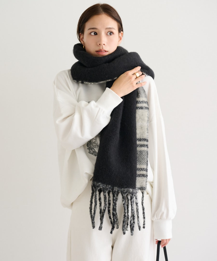 Reversible Check Pattern Muffler [LADIES] 14