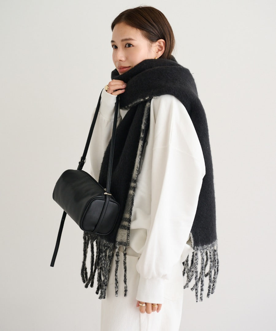 Reversible Check Pattern Muffler [LADIES] 17