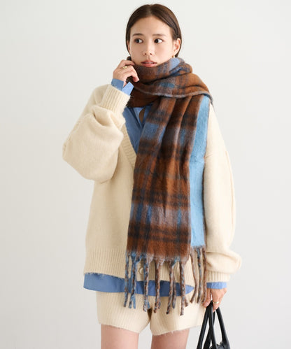 Reversible Check Pattern Muffler [LADIES] 18