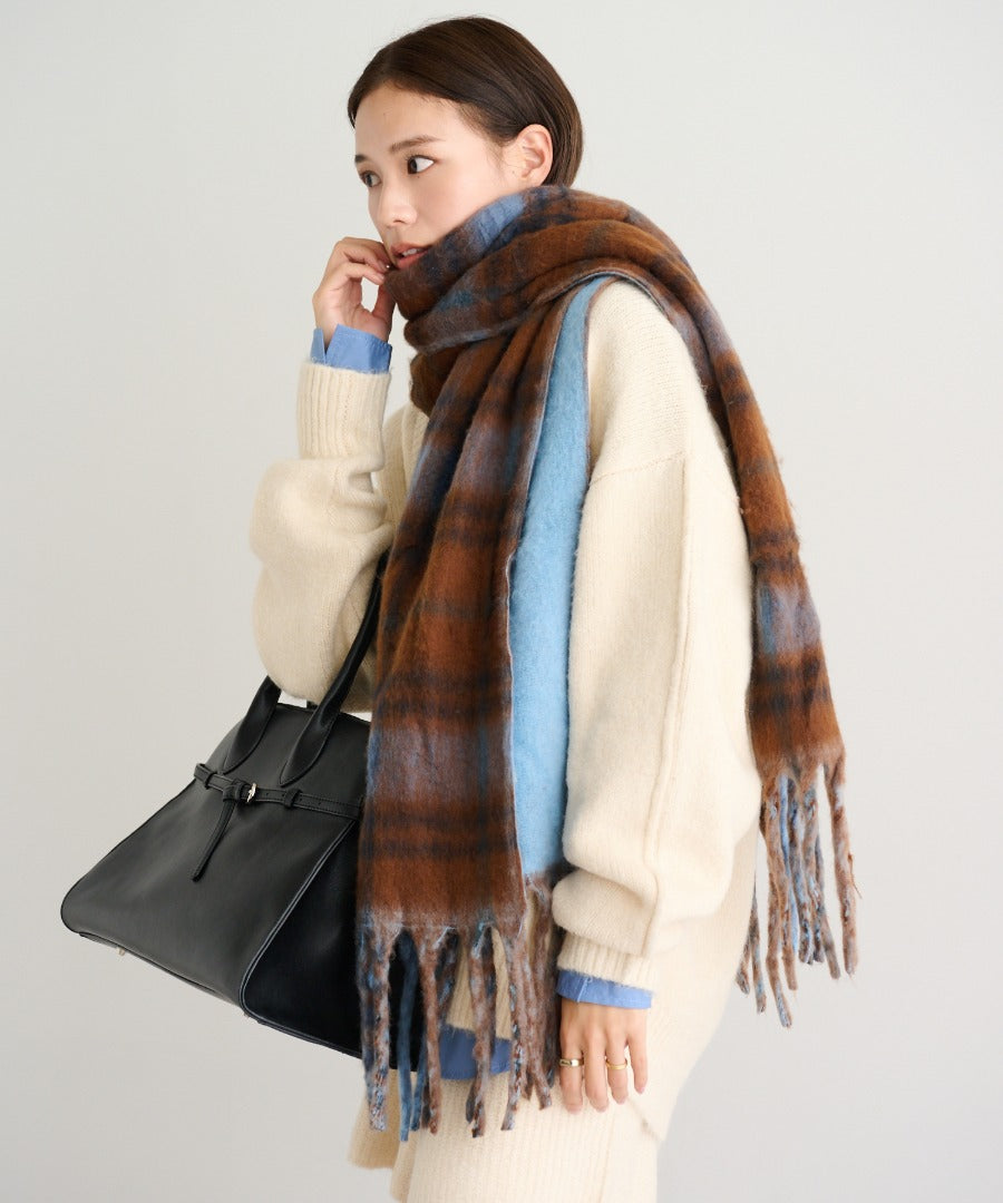 Reversible Check Pattern Muffler [LADIES] 20
