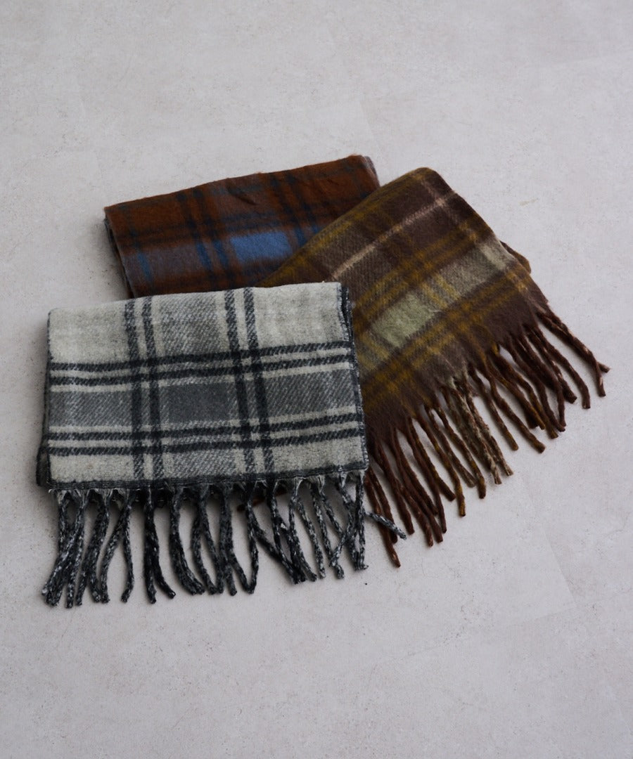 Reversible Check Pattern Muffler [LADIES] 29
