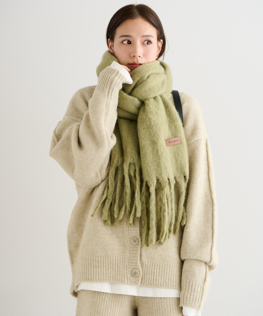 Label Fringe Volume Muffler [LADIES] 1