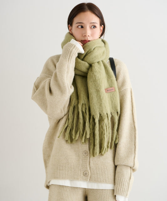 Label Fringe Volume Muffler [LADIES] 1