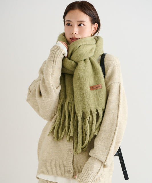 Label Fringe Volume Muffler [LADIES] 2