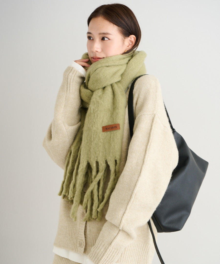 Label Fringe Volume Muffler [LADIES] 3