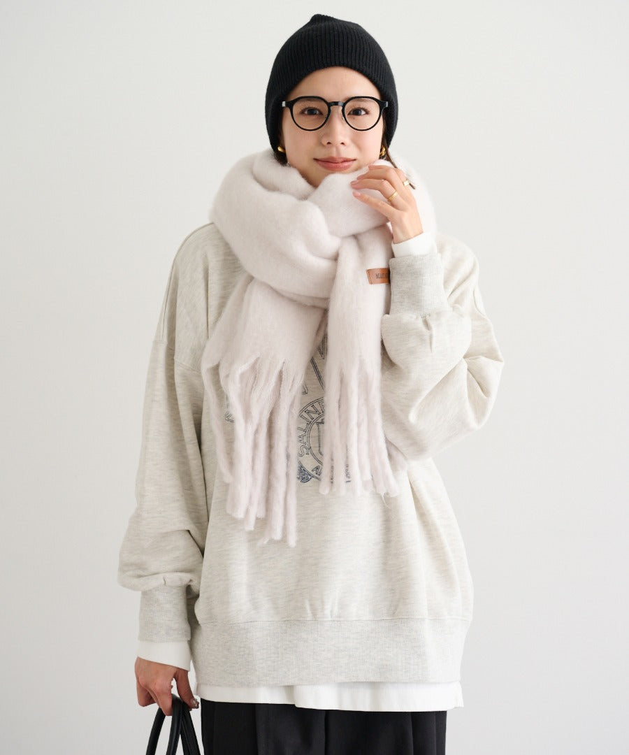 Label Fringe Volume Muffler [LADIES] 7