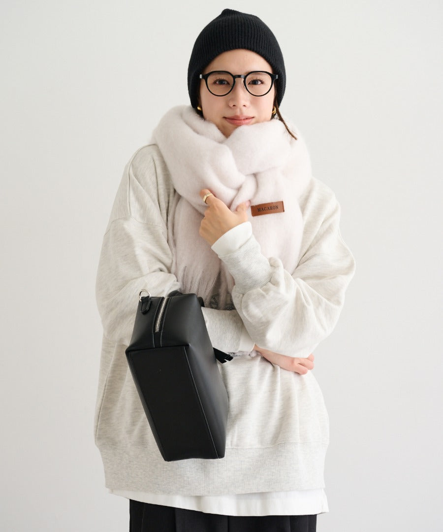 Label Fringe Volume Muffler [LADIES] 8