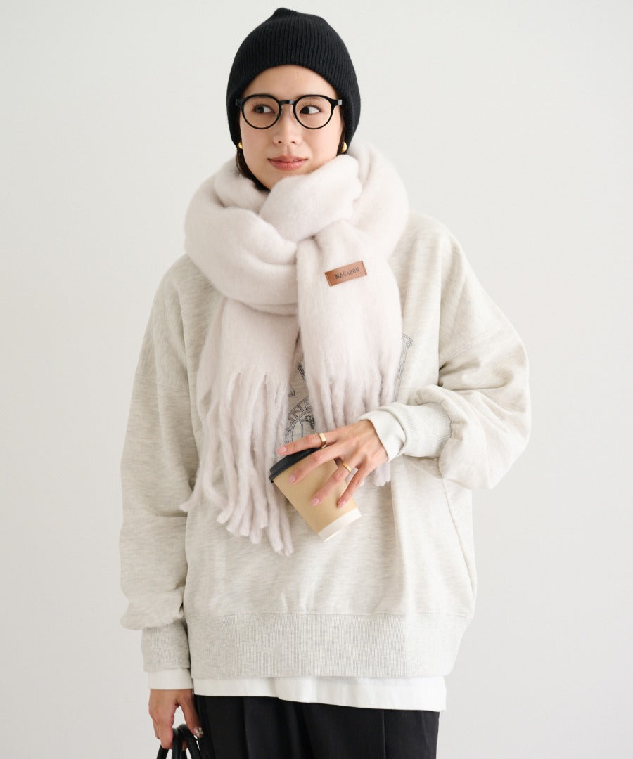 Label Fringe Volume Muffler [LADIES] 13