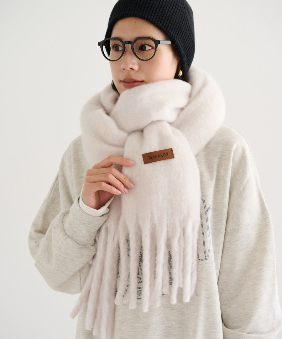 Label Fringe Volume Muffler [LADIES] 15