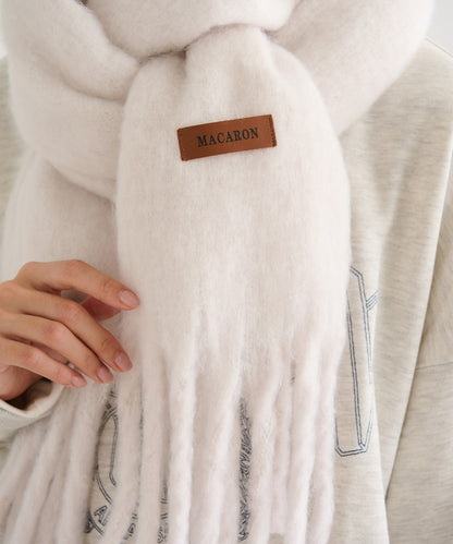 Label Fringe Volume Muffler [LADIES] 17