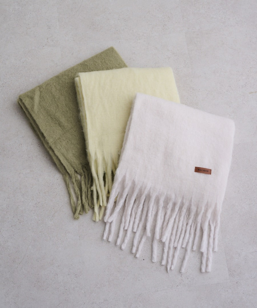 Label Fringe Volume Muffler [LADIES] 28