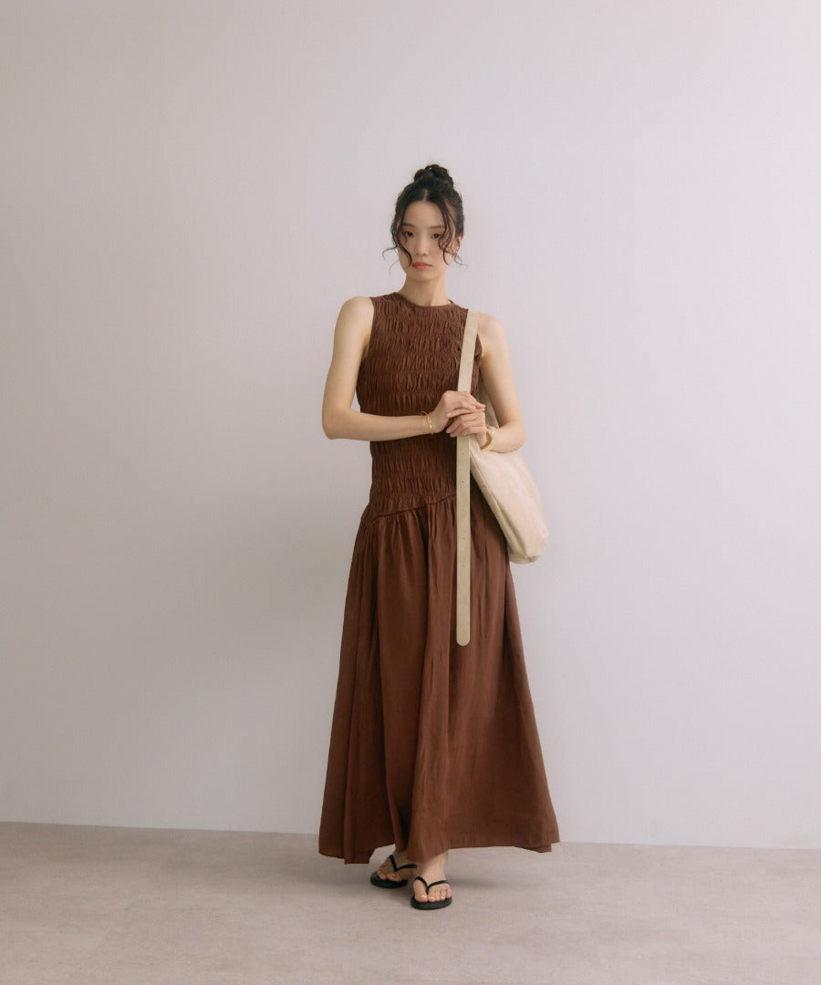 Faux Suede Moon Shoulder Tote Bag [LADIES] 15
