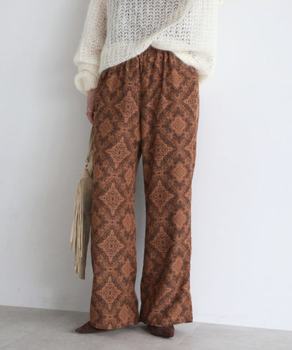 Oriental Pattern Easy Pants [LADIES] 1