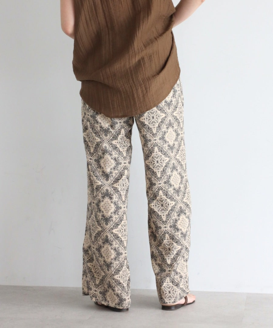 Oriental Pattern Easy Pants [LADIES] 9