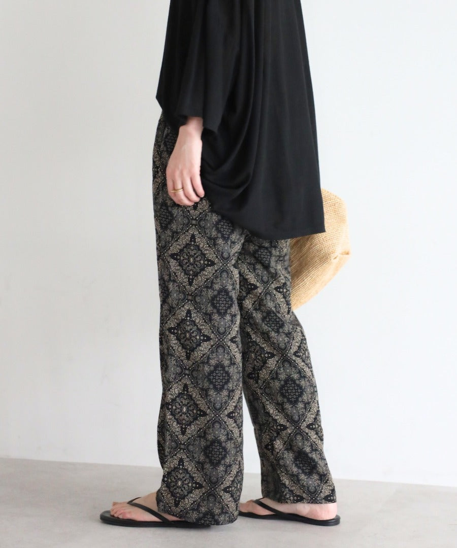 Oriental Pattern Easy Pants [LADIES] 14